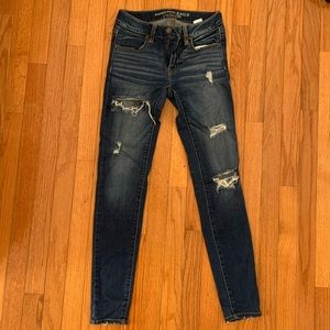 American Eagle super stretch denim jeans